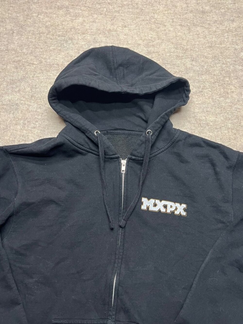 MXPX 2020 Between This World And The Next Black Full Zip Hoodie Men's Small - Picture 3 of 9